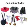  Hu Tao Cosplay Costume Anime Game HuTao Uniform Wig Chinese Style Cosplay Clothes Halloween Costumes for Women
