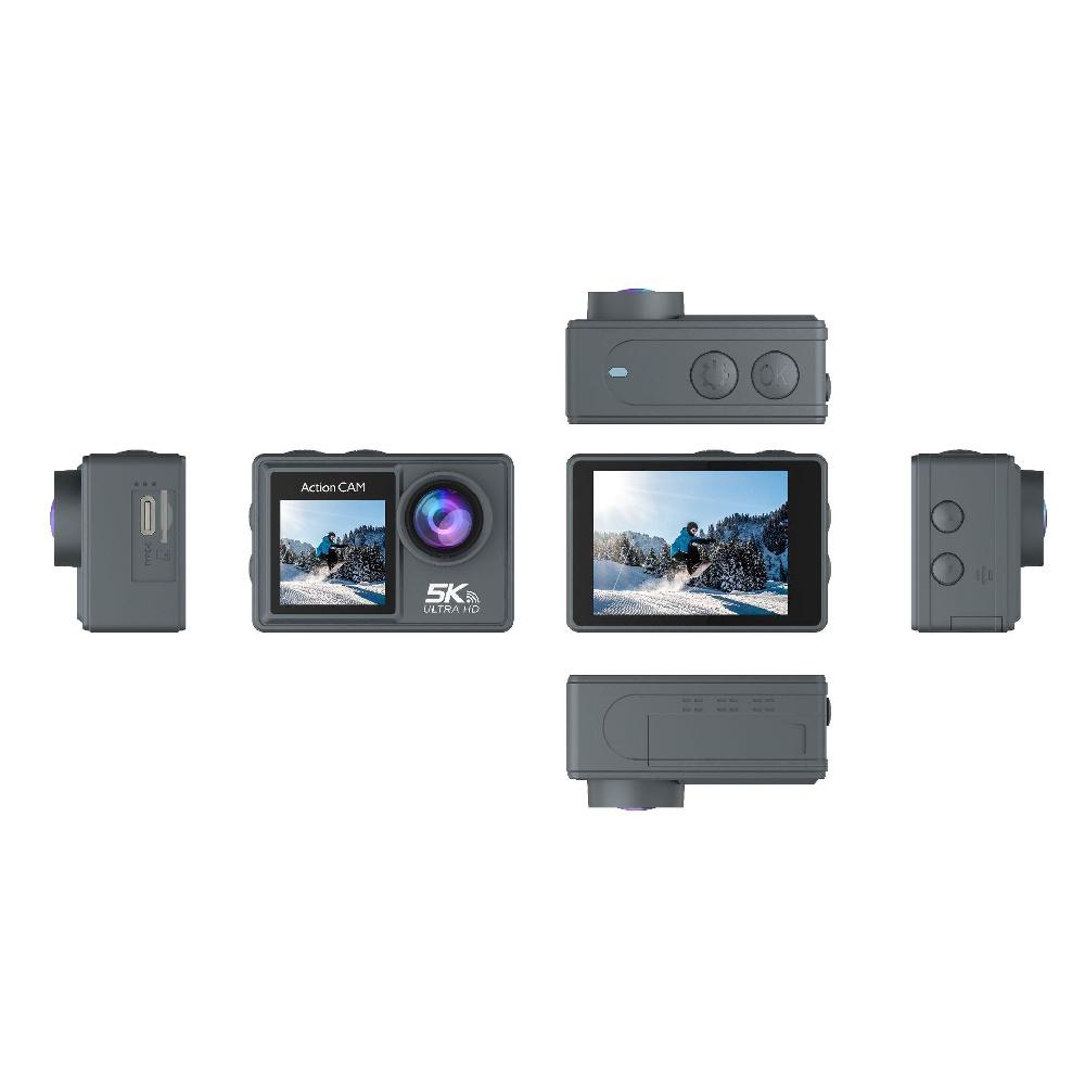 HD 5K кнопка двойной экран спортивный DV WiFi пульт дистанционного управления уличная водонепроницаемая HD-камера камера для дайвинга