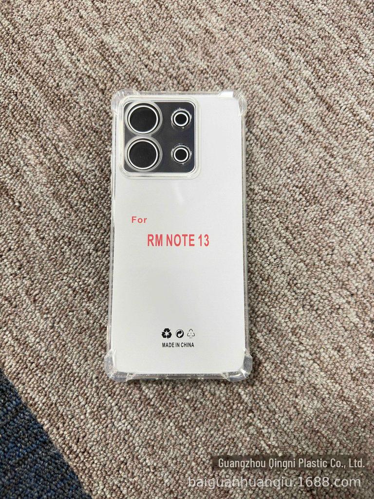 Прозрачный противоударный чехол для Redmi Note 13 Pro+ 5G с полностью закрывающей TPU-оболочкой для Xiaomi 13