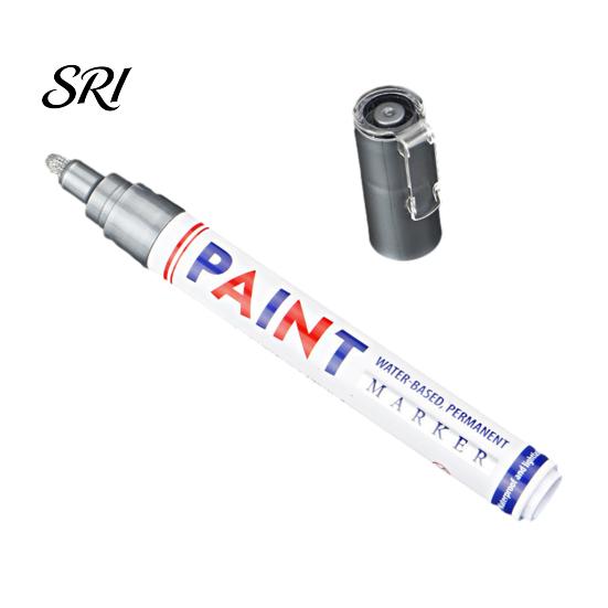Long-lasting Tombstone Ink Marker Pen Waterproof Headstone for Restoring Faded Weather-resistant Paint Inscriptions Metallic Finish Precision