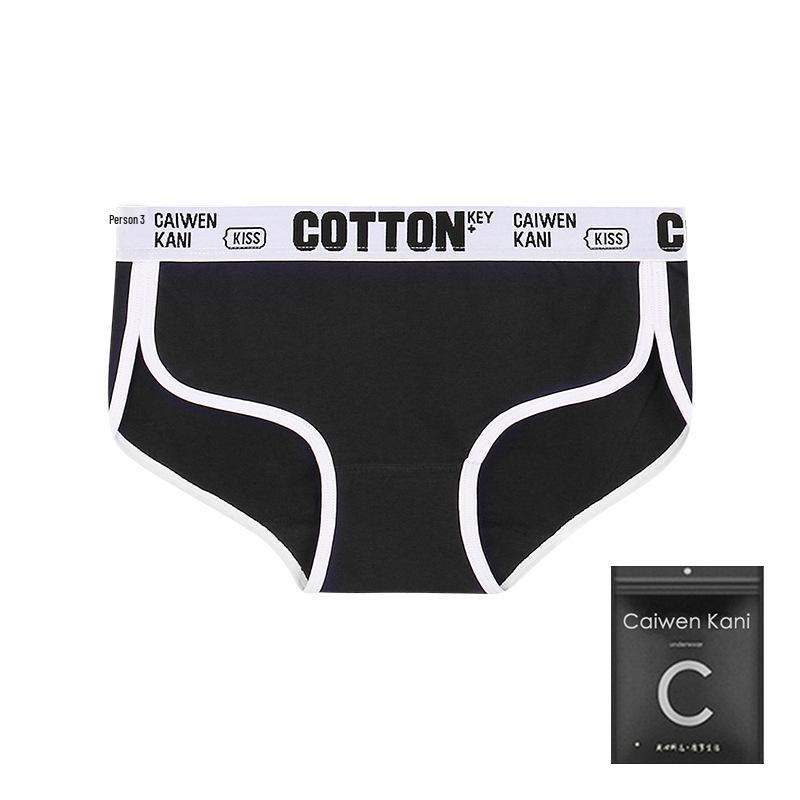 Женский хлопковый бюстгальтер пуш-ап без косточек и комплект трусиков-треугольников