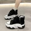 Shoes High Quality Women Chunky Sneakers Autumn Winter Warm Soft-sole Casual Shoe Female Vulcanized Shoe Ladies Snow Boots Mujer