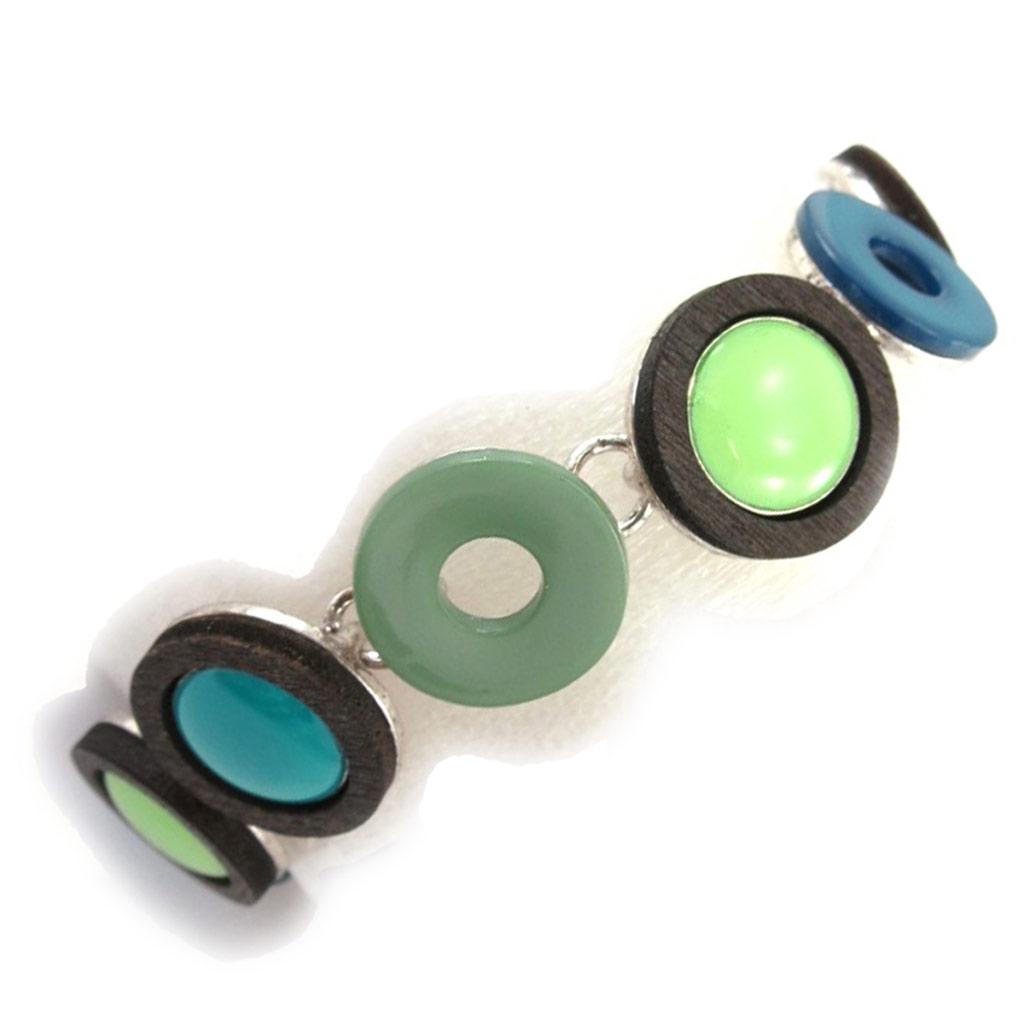 NOA [K0203] - Зеленый дизайнерский браслет «Бора-Бора»