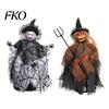 High-quality Halloween Decor Decorations, Spooky Ghost Witch Doll, Tree Top Star, Outdoor Ornaments Desktop Decoration Doll Ornaments, Festive