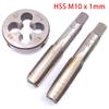 Tap & Die HSS M10 X 1mm Taper 59mm Die High Speed Steel M10 X 1mm