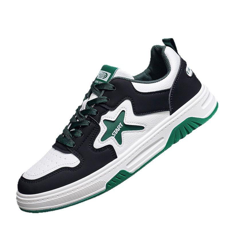 Мужская обувь весна лето 2025 новая студенческая спортивная повседневная обувь на доске с мягкой подошвой мужская обувь рабочая универсальная звездная трендовая обувь