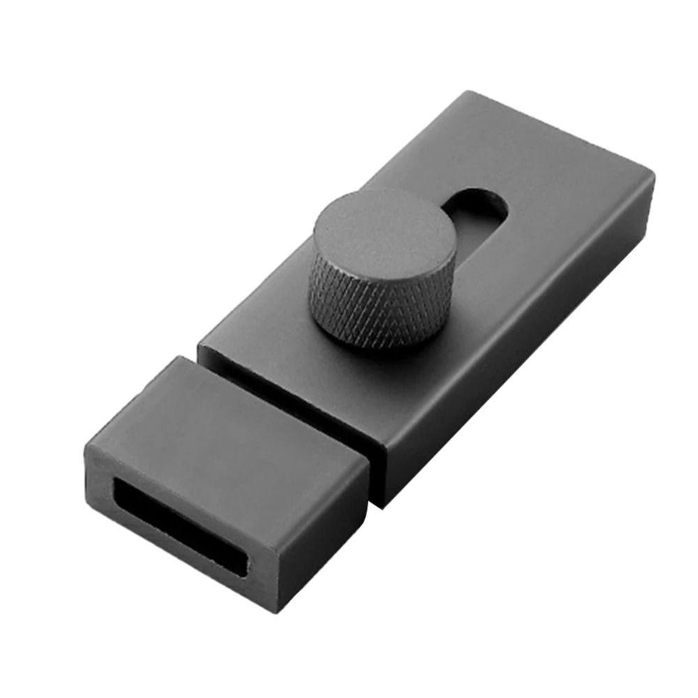 Punch-free Door Bolts Catch Lock Aluminum Zinc Zinc Alloy Sliding Door Bolt Lock Garden Gate Shed