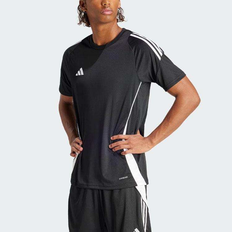 adidas Tiro 24 Jersey черный/белый мужской уличный стиль IJ7676