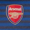 Arsenal FC Mens Contrast Striped Polo Shirt