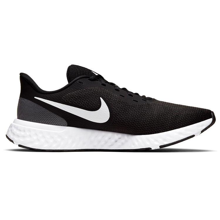 Nike Revolution 5 Черно-белые мужские кроссовки антрацит BQ3204-002