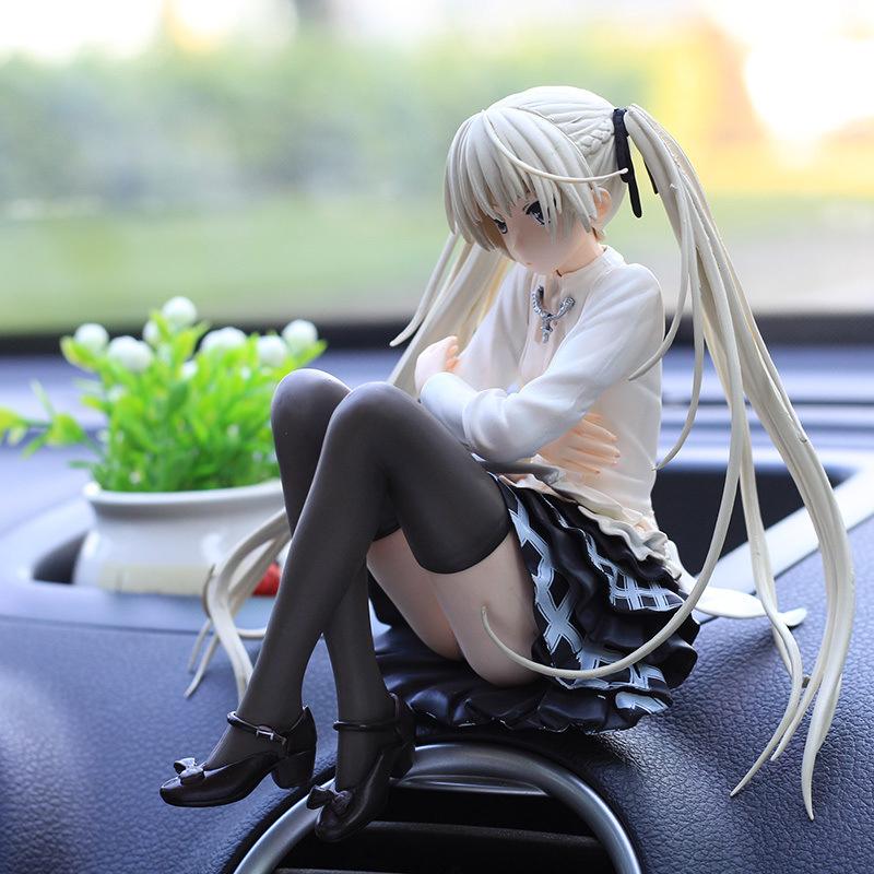 Kasugano Sora Car Ornaments Yosuga No Sora Kasugano Sora Action Figure Anime Host Computer Chassis Decor Car Ornaments Toys