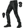 Motorcycle Leather Riding Rider Leather Motorcycle Faux PU Size L [RENHE] Pants, Men's Pants, Protector, Pants, Pants, Straight, Leather, Leather,