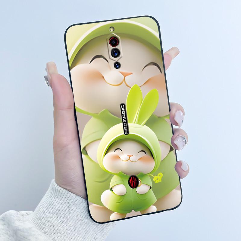 Casing For ZTE Nubia Red Magic 5G 5S RedMagic 5G Black Matte Cover Aesthetic Luxury Cute Cool Boy Girls Shockproof Soft TPU Case