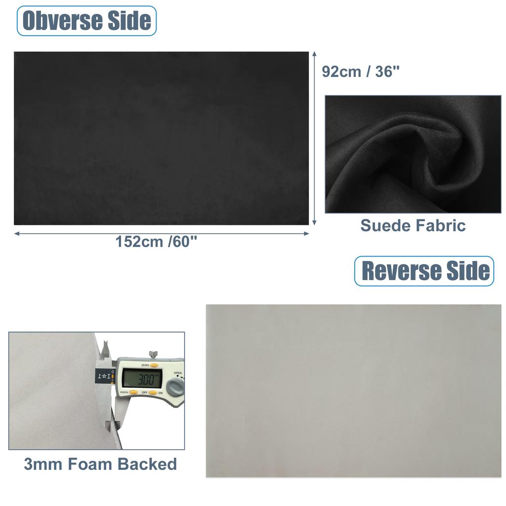 UXCELL замшевая обивка потолка ткань 92x152 см 162x152 см 203x152 см пенопластовая подкладка для защиты автомобиля старение сломанный выцветший ремонт своими руками замена