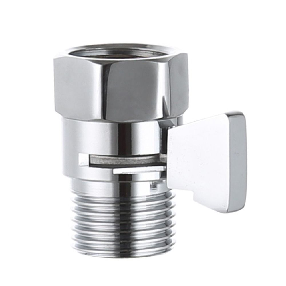 Bathroom Shower Brass Junction Shut-off Angle Valve Water Flow Control Valve Diverter Valve