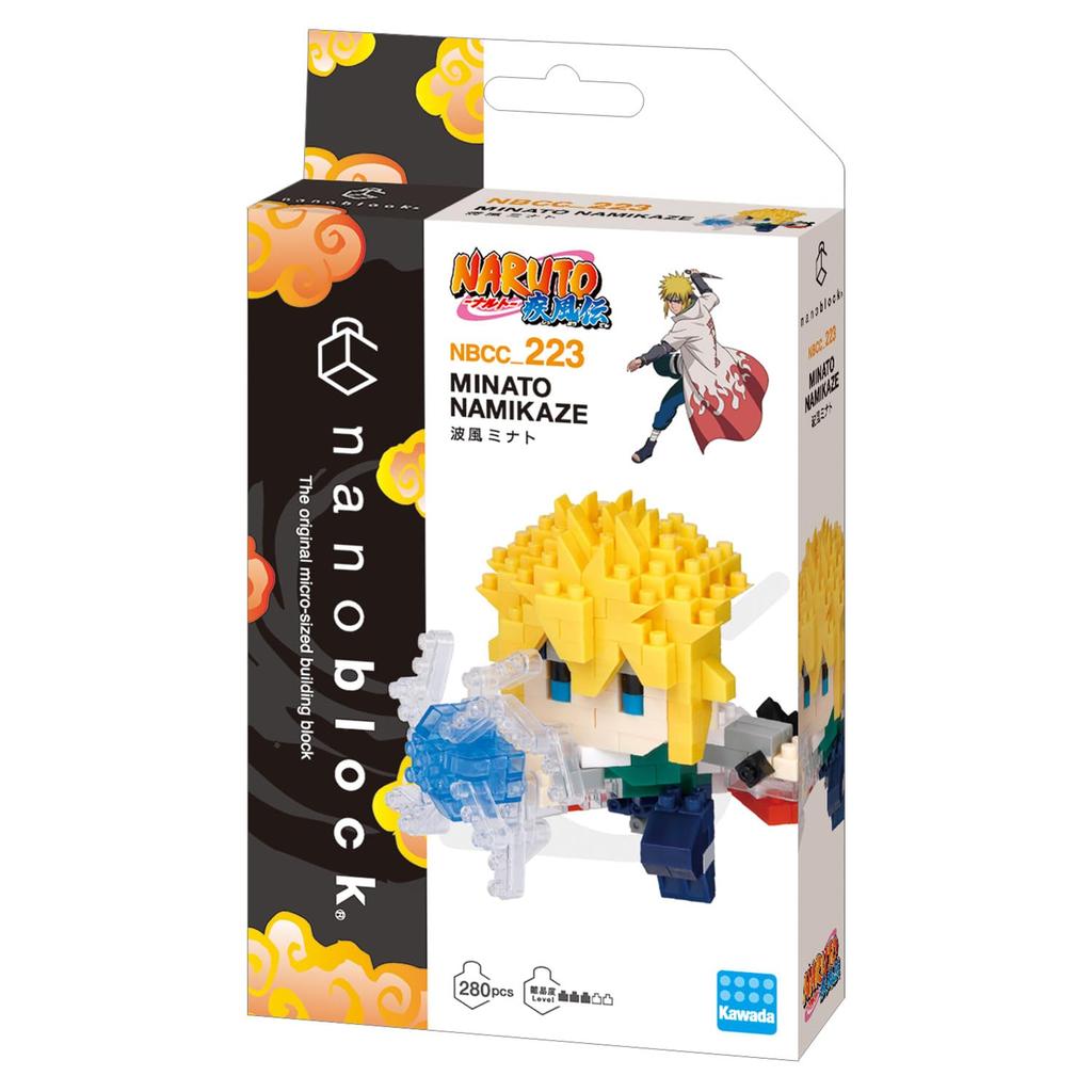 Kawada Nanoblock Намиказе Минато 3 x x 18 Возраст 12 и Интерьер "NARUTO Shippuden" NBCC_223, 10.5 см, вверх, Декорация, Хобби, NBCC_223