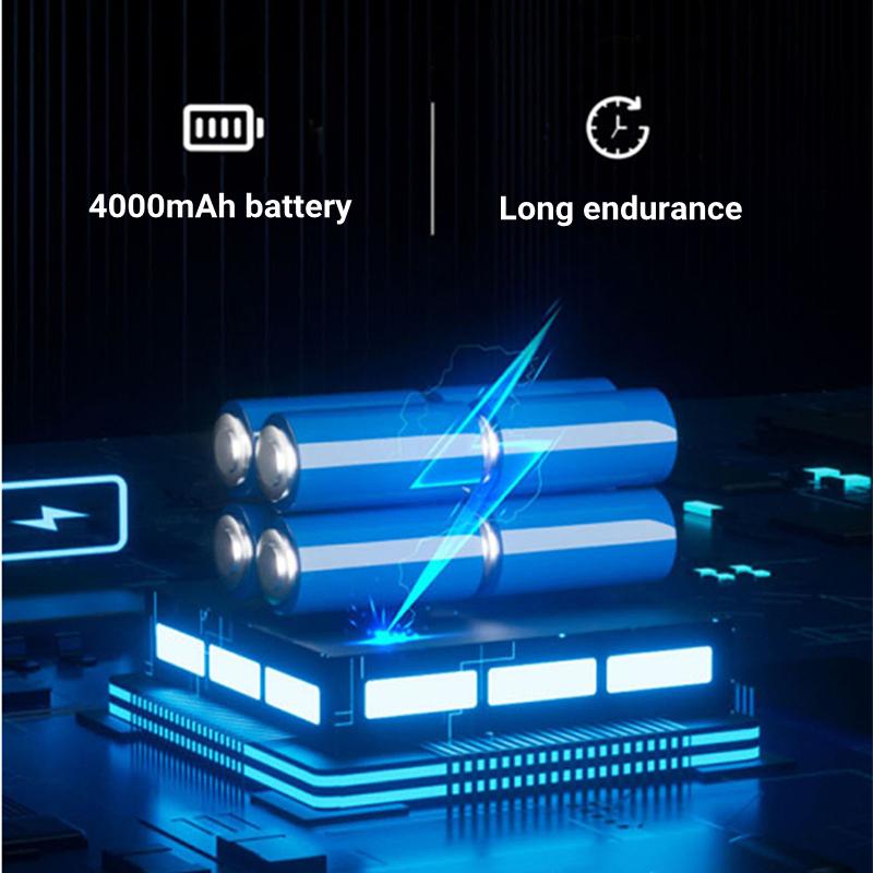 Xiaomi Электрический вентилятор с водяным охлаждением и распылением тумана, USB-перезаряжаемый, портативный, беспроводной, увлажнитель воздуха, безлопастной вентилятор, настольный вентилятор A1
