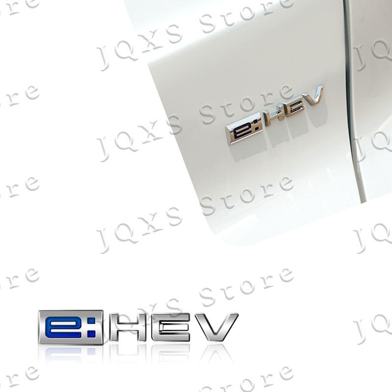 3D ABS Plastic Emblem Car Side Fender Badge Car Rear Trunk Sticker For Honda Odyssey Accord Hybrid e: HEV Logo Accessories
