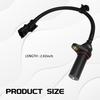 Crankshaft Position Sensor Engine Crankshaft Sensor OEM#39180-2B000 391802B000 SU13885, Crank Position Sensor Compatible with Hyundai Modern Kia