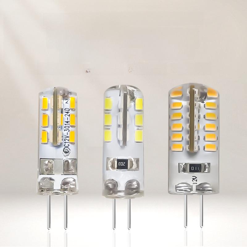 G4 LED Lamp Beads 12V DC Corn Bulb Light Silicone Patch