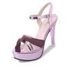 Summer Women Sexy High-heeled Sandals Luxury Woman Stiletto Pumps Fashion Platform Party Wedding Open Toe High Heels Ladies Shoe