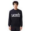 Lacoste Mens Flocked Fleece Sweatshirt