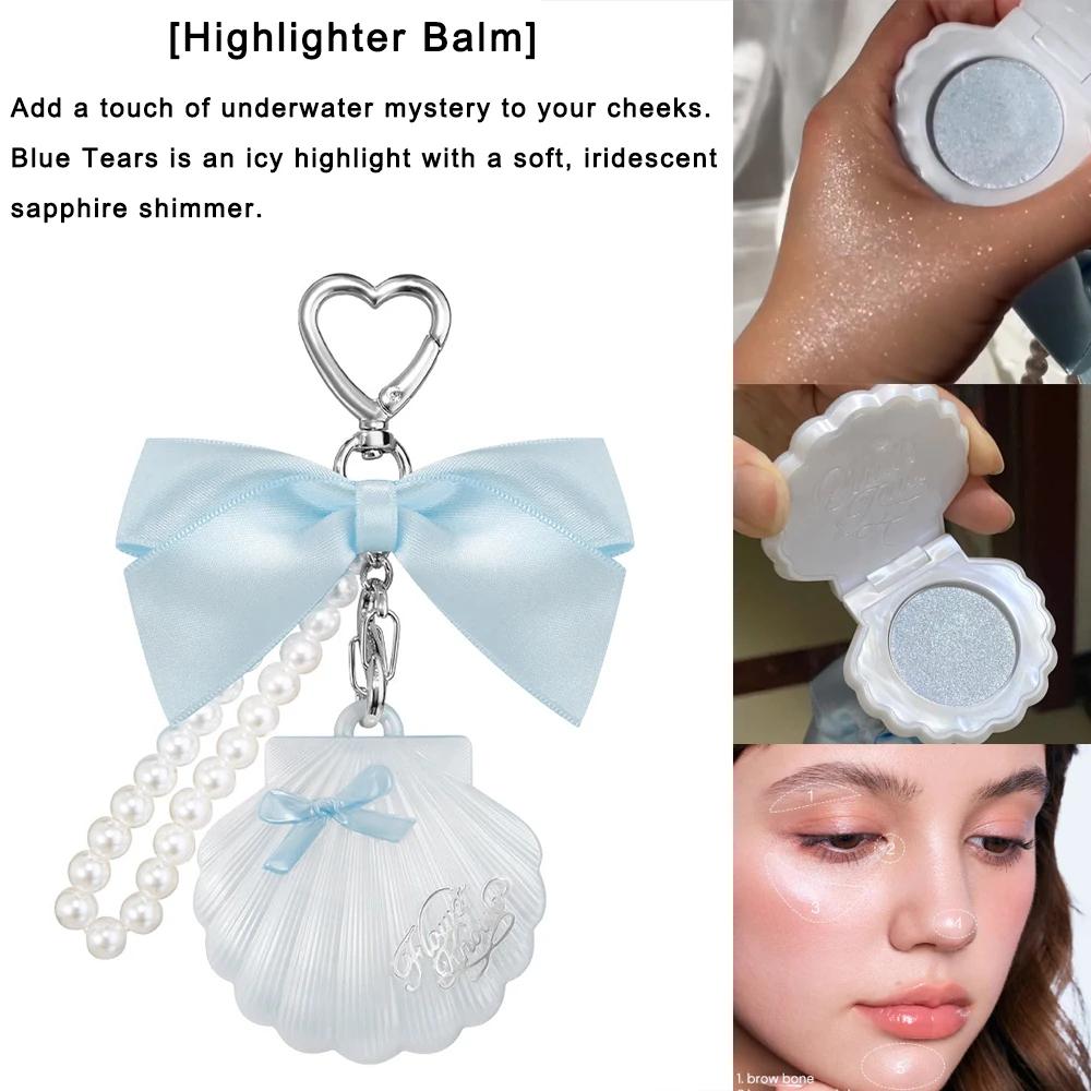 Flower Knows Бальзам-хайлайтер для лица Shell's Jewel High-gloss