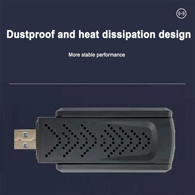 Wifi 1200M Usb 3.0 Wifi Adapter Dual Band 2.4G 5G 1200Mbps Wifi Usb Network Card Wireless Dongle Receiver Rtl8812 Antenna