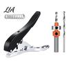 Woodworking Hole Puncher Single Puncher, Adjustable 3 in 1 Edge Tool, Professional Wood Drill Guide Precision Drilling Handheld Punching