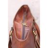 Handmade Women's Vintage Brown Goat Leather Shoulder Tote Shopper Purse Handbag