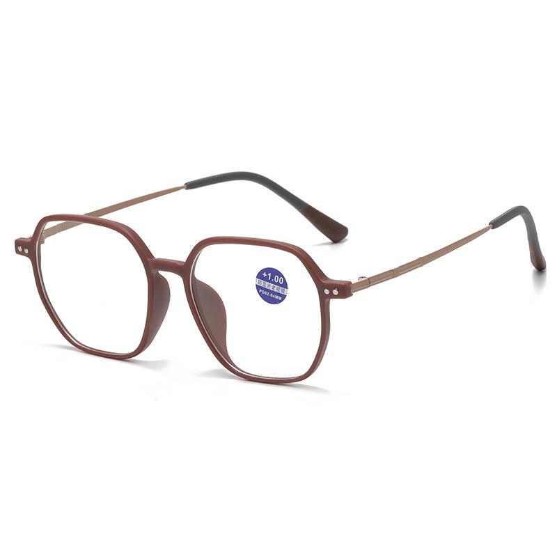 Сверхлегкие очки для чтения с защитой от синего света, готовое изделие, стильные минималистичные очки для пресбиопии, унисекс от 0 до +4,0