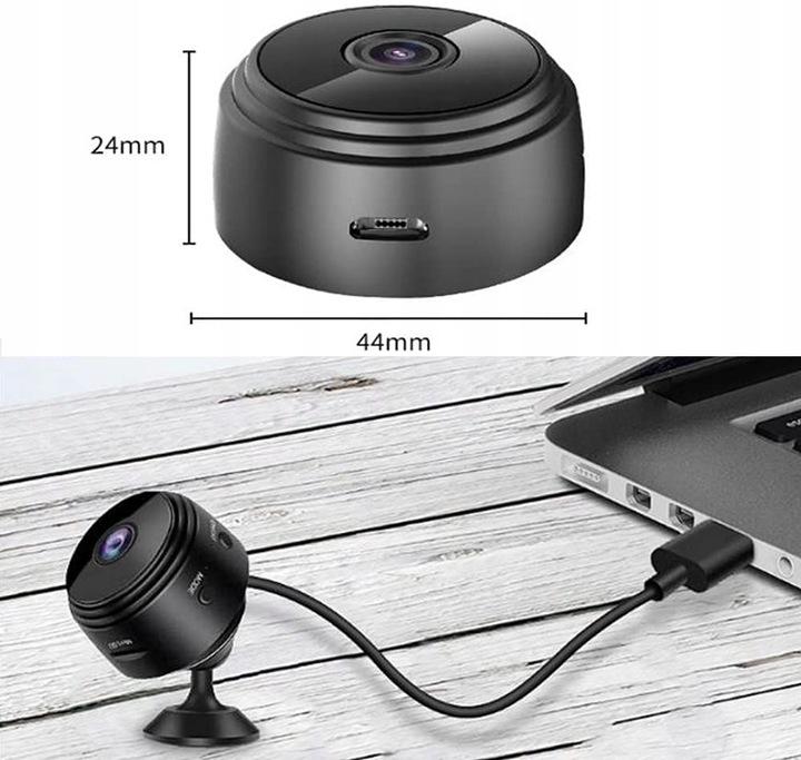Mini Kamera Szpiegowska Fullhd Wifi Ukryta 91 Kamera Dla Dzieci Niania