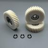 3PCS 36T Bicycle Wheel Hub Motor Right-Hand Helical Gear Nylon Gear 48x13.4x8mm With Bearing For Bafang Motor Electric Bike