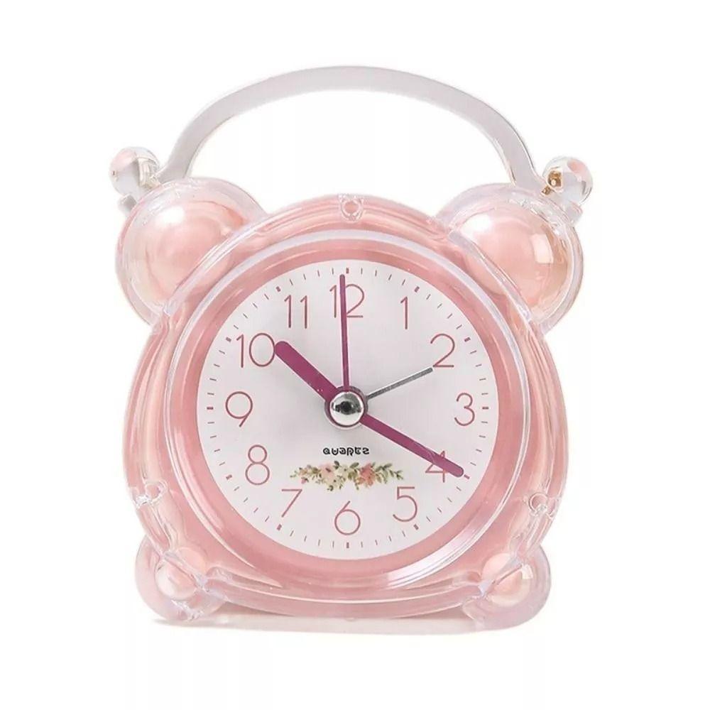 Silent Luminous Alarm Clock Cute Snooze Wake Up Clocks New No Ticking Time Clocks