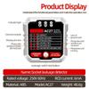 Outlet Tester Advanced Receptacle Tester with Voltage-Display 250V Power Socket Automatic Electric Circuit Polarity-