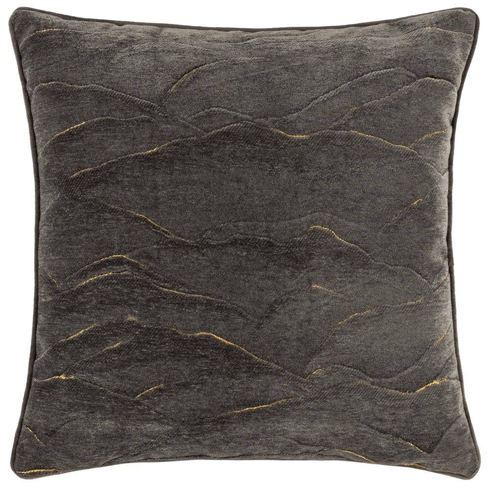 Paoletti Stratus Piping Detail Jacquard Cushion Cover