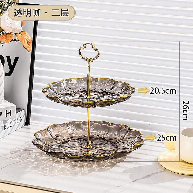 Фруктовая тарелка, Гостиная, Бытовой чайный столик, Многоярусная тарелка для послеобеденного чая, Тарелка для димсамов и пирожных, Десерт, Витрина на ресепшене, Легкая роскошь