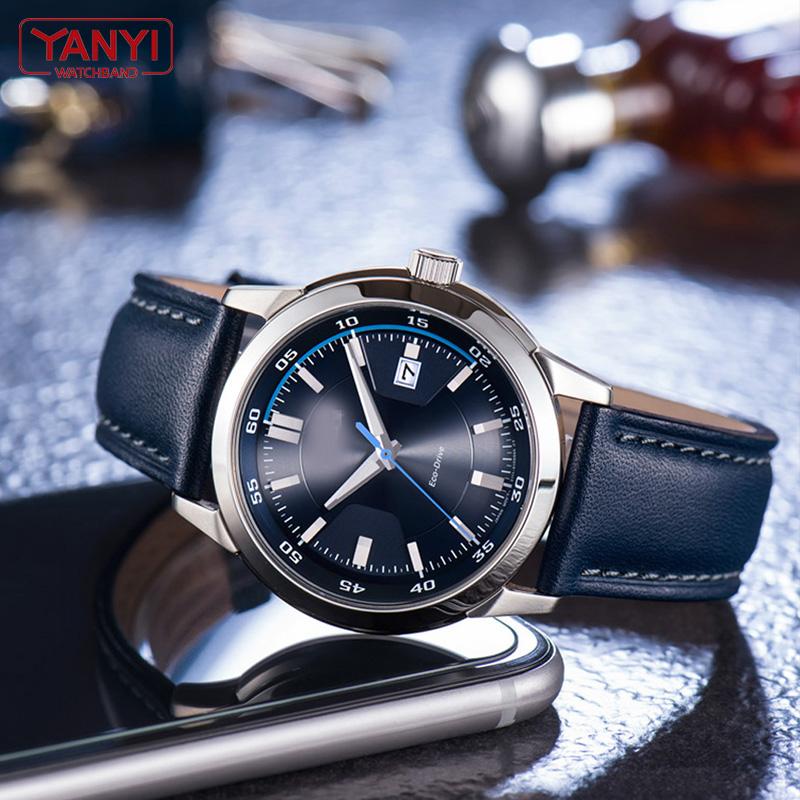 Браслет из натуральной кожи, синий ремешок для часов Citizen Rossini, ремешок для часов 14, 16, 18, 20 мм, 21 м, 22 мм, 23 мм, оптовая продажа