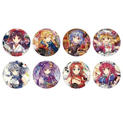 Touhou LostWord японская бумажная банка значки коробка 8 шт.