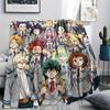 My Hero Academia UA High All Characters Flannel Blanket, High quality Comfortable for All Seasons, Home Decor, Warmth and Comfort, Perfect for Gifts.