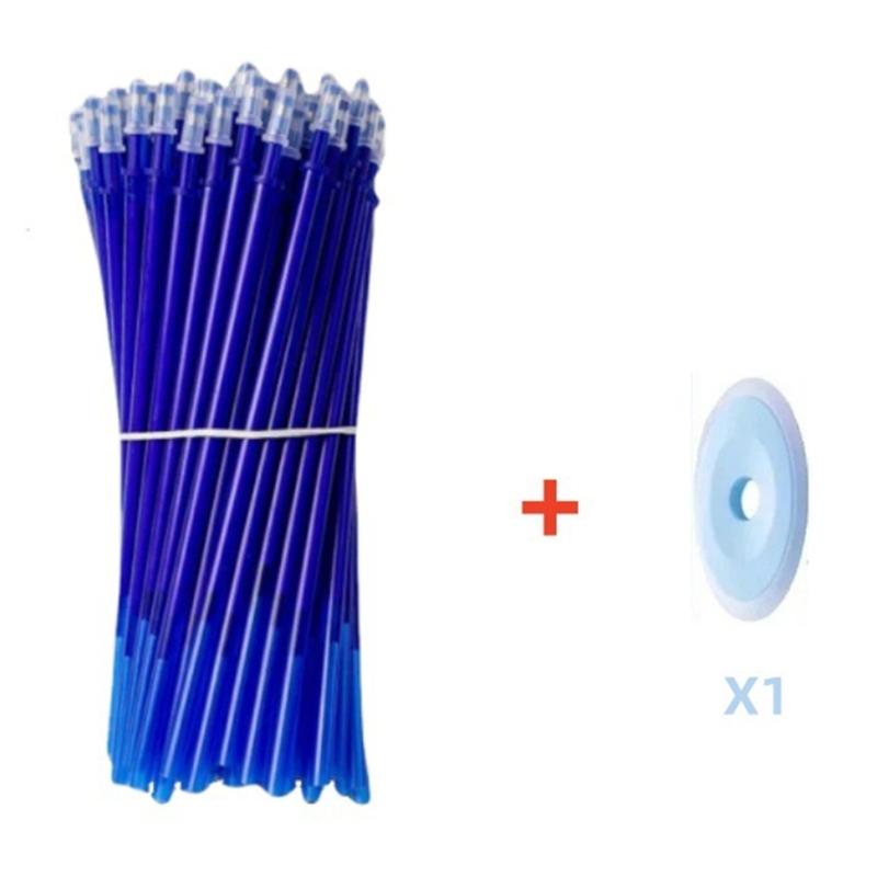 Набор из 30/45 штук стираемых стержней с ластиком, цветные гелевые стержни, тонкий наконечник 0,5 мм для школьных и офисных принадлежностей