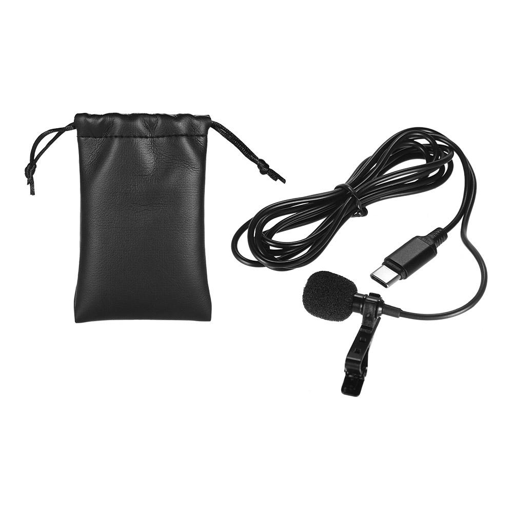 Новый проводной конденсаторный мини петличный микрофон с зажимом и громкой связью