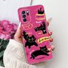 For OPPO Reno6 4G 5G Case New Cute Cartoons Printed Silicone Cover For OPPO Reno 6Z 6 Pro Plus 2021 Funda Reno 6Z Pro+ Bumper