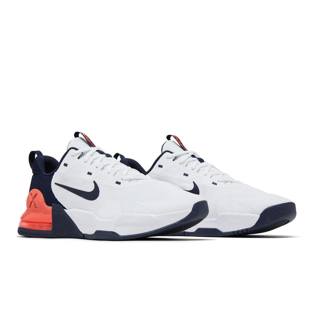 Nike Air Max Alpha Trainer 5 'White Obsidian' (Unisex) White / Bright Crimson / Obsidian Training Shoes DM0829 102