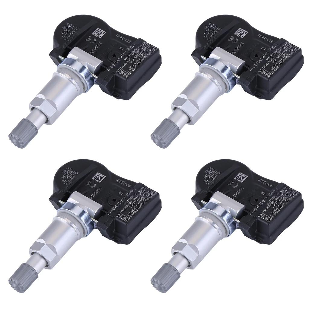 4PCS Tire Pressure Sensor Compatible for 3er F30 F31 4er X1 F48 M3 F80 RDCI RDK Replacement 36106881890