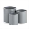 HYDY PVC Straight Pipe Connector for Water Supply, 25mm OD, 50-pack