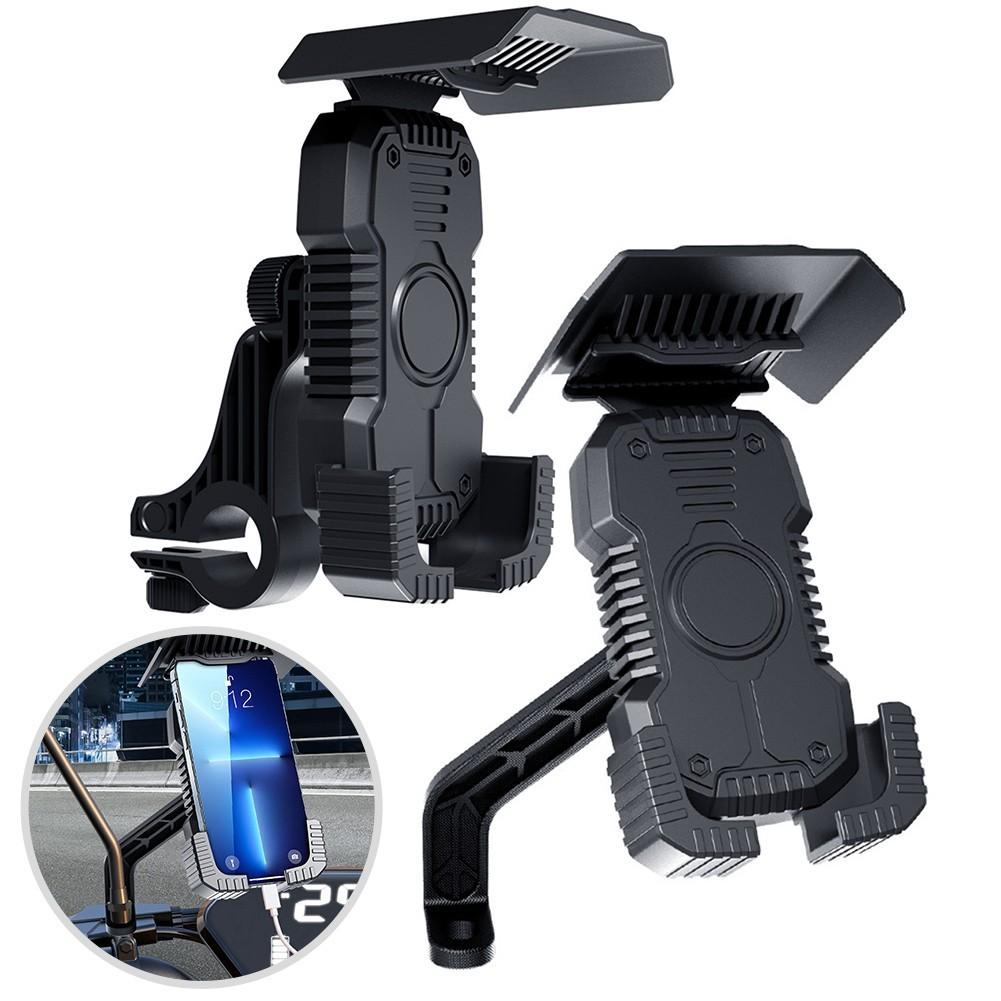Handlebar Phone Mount for Safe Navigation on For Motorcycles and Scooters