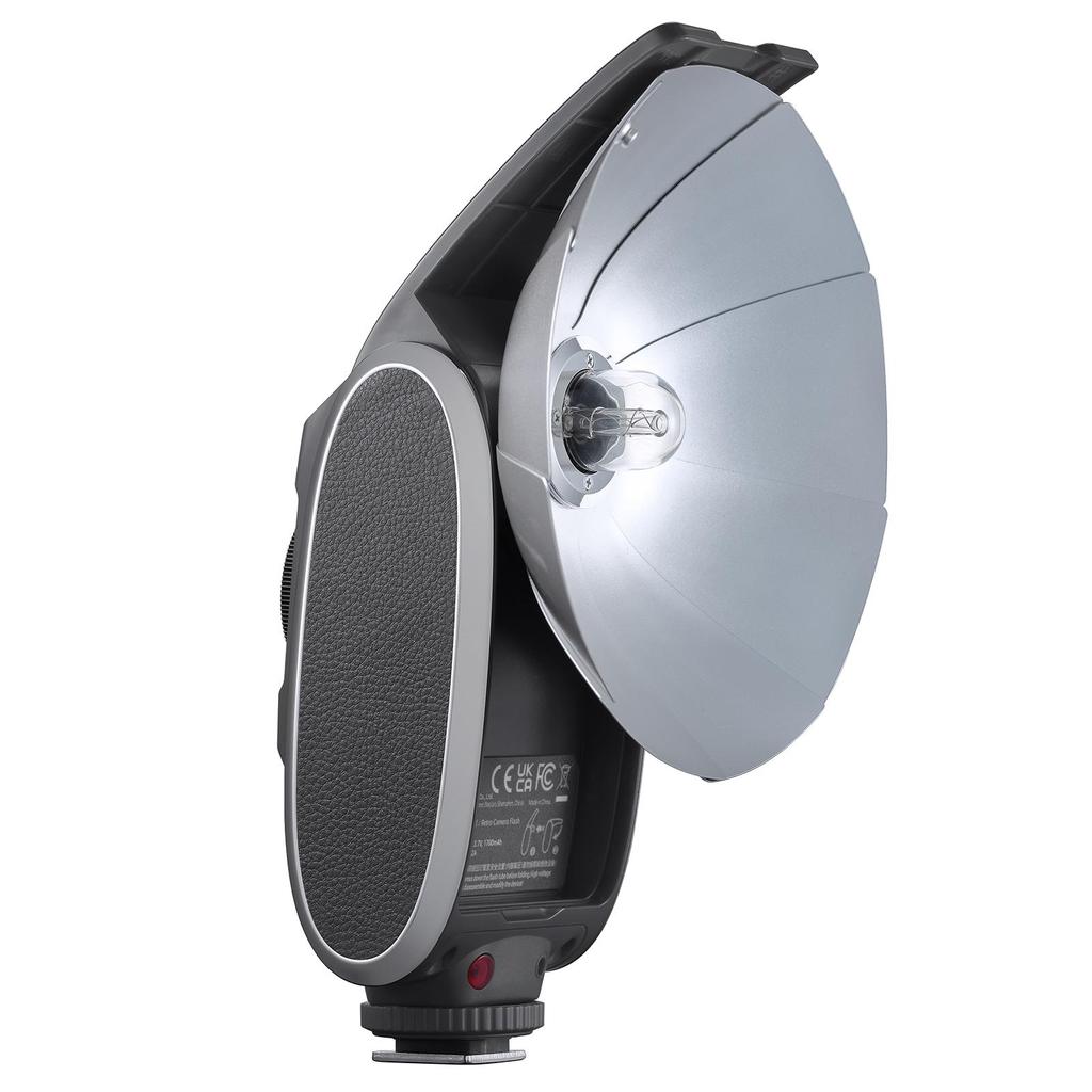 Godox Lux Senior Retro Camera Flash GN14 Color Temperature 6000K Auto & Manual Flash Modes 1/1-1/64