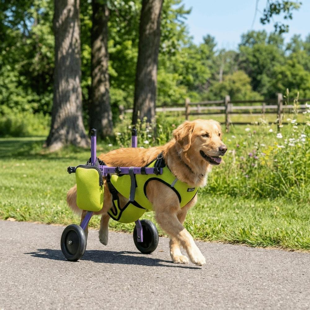 Breathable Dog Wheelchair Adjustable Pet Rehabilitation Walking Aids  Injury Recovery
