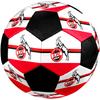 1. FC Köln Soccer Ball Colorful All Ages Machine Stitched PVC Competition Ready Durable High-Bounce.SIZE5